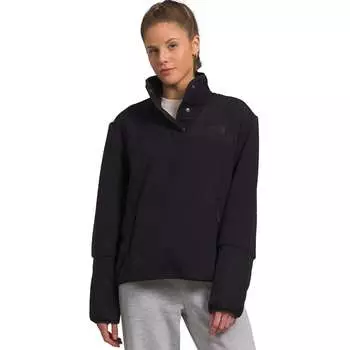 Флисовый пуловер cragmont с застежкой 1/4 The North Face, черный
