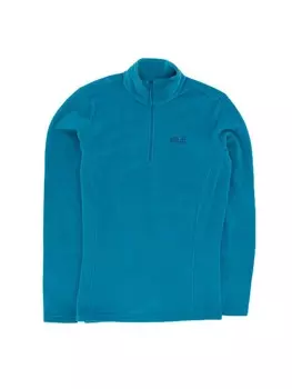 Флисовый пуловер Jack Wolfskin Half Zip Women Zero Waste Rebelita, синий