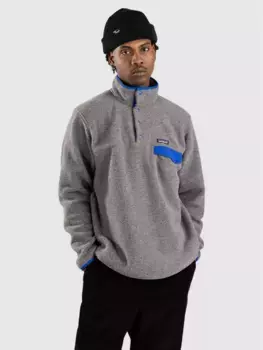 Флисовый пуловер Lw Synch Snap-T Patagonia, синий
