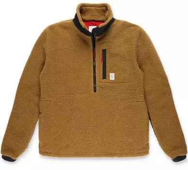 Флисовый пуловер Mountain - мужской Topo Designs, хаки