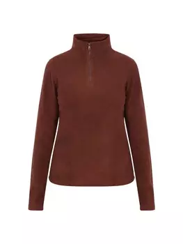 Флисовый пуловер NAEMI, коричневый