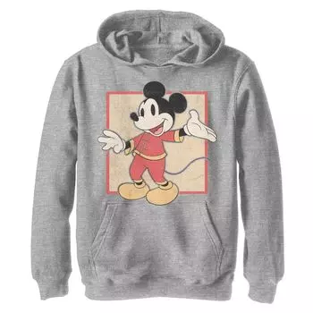 Флисовый пуловер с изображением Микки Мауса Disney для мальчиков 8–20 лет с портретом и рисунком Disney