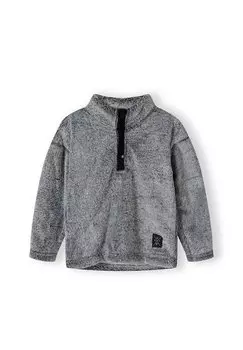 Флисовый пуловер SNOW TIPPED MINOTI, цвет grey