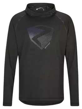 Флисовый пуловер Ziener Fleece Janup, черный