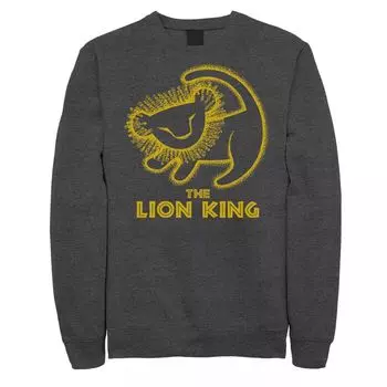 Флисовый рисунок для малышей Lion King Baby Simba Licensed Character