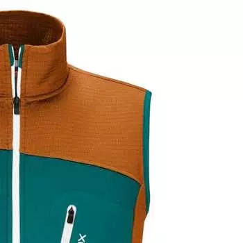 Флисовый сетчатый жилет – мужской Ortovox, цвет Sly Fox