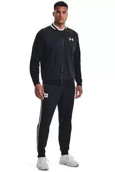 Флисовый спортивный свитшот-бомбер на молнии Heritage Essential Under Armour, черный