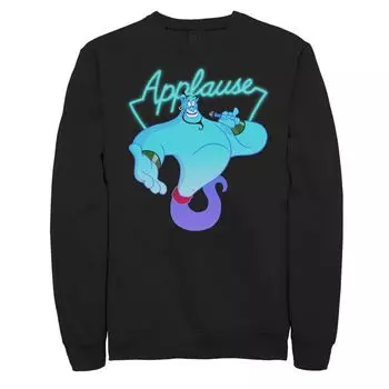 Флисовый свитер Aladdin Genie Applause для юниоров с неоновой вывеской Licensed Character