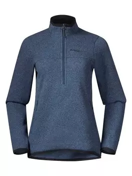 Флисовый свитер Bergans Fleecepullover, темно-синий