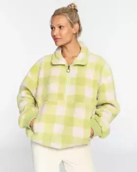 Флисовый свитер Billabong "Time Off", цвет Willow