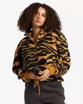 Флисовый свитер Billabong "Time Off", хаки