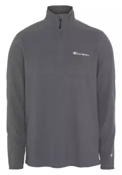 Флисовый свитер Champion "Micro Polar Fleece Half Zip Top", серый