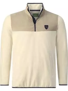 Флисовый свитер Charles Colby, белый