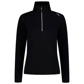 Флисовый свитер Cmp Sweat 3G10746, цвет Nero/Ice