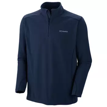 Флисовый свитер Columbia Klamath Range II Half Zip, цвет Collegiate Navy (Legacy Twill)