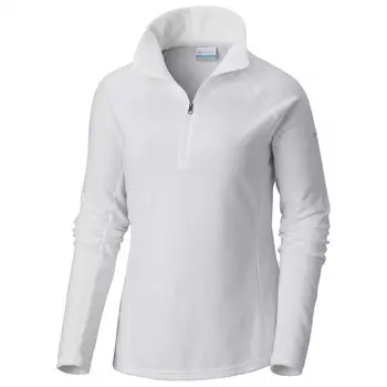 Флисовый свитер Columbia Women's Glacial IV 1/2 Zip, цвет Sea Salt