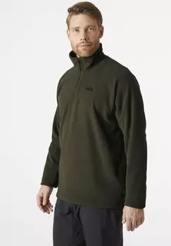 Флисовый свитер DAYBREAKER 1/2 ZIP Helly Hansen, темно-зеленый