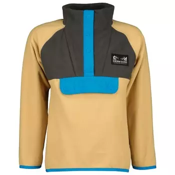 Флисовый свитер Didriksons Kid's Yokto 1/2 Button, цвет Sandstorm