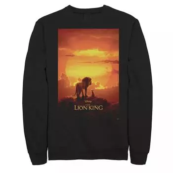 Флисовый свитер для юниоров Disney's The Lion King Pride Rock Mufasa Simba с постером к фильму Licensed Character
