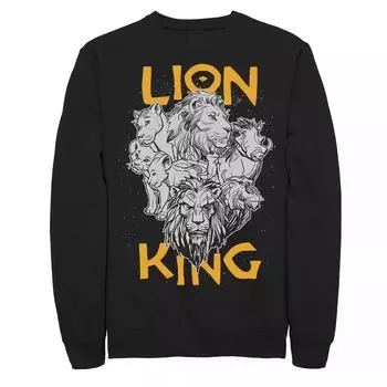 Флисовый свитер для юниоров с групповым фото Disney's The Lion King Licensed Character