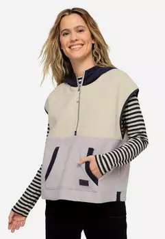 Флисовый свитер FARBIGE KAPUZE LAURASN, цвет marine