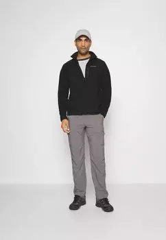 Флисовый свитер Fast Trek™ Half Zip Columbia, черный