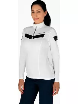 Флисовый свитер Fischer Fleecepullover Gittan, белый