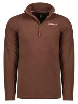 Флисовый свитер Geographical Norway, коричневый