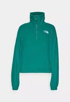 Флисовый свитер GLACIER HALF ZIP The North Face, зеленый