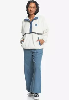 Флисовый свитер HALF ZIP POLAR Quiksilver, кремовый