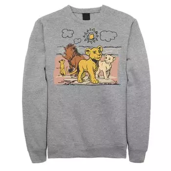 Флисовый свитер Happy Group для юниоров Disney's The Lion King Hakuna Matata Happy Group Licensed Character