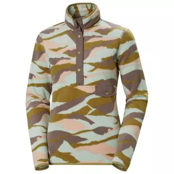 Флисовый свитер Helly Hansen Women's Maridalen Fleece, цвет Sparrow Grey Fjord Camo