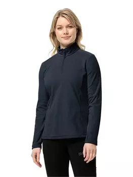 Флисовый свитер Jack Wolfskin Fleecepullover Taununs, темно-синий