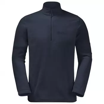 Флисовый свитер Jack Wolfskin Taunus Halfzip, цвет Night Blue