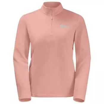 Флисовый свитер Jack Wolfskin Women's Taunus Halfzip, цвет Rose Dawn