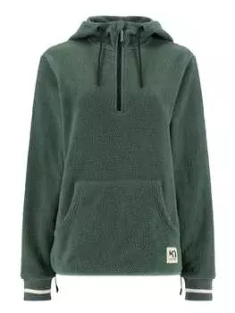 Флисовый свитер KARI TRAA, зеленый