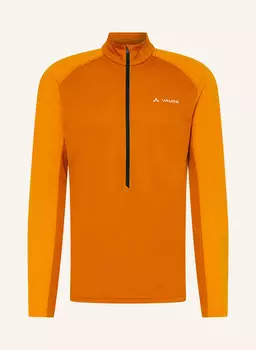 Флисовый свитер larice light VAUDE, оранжевый