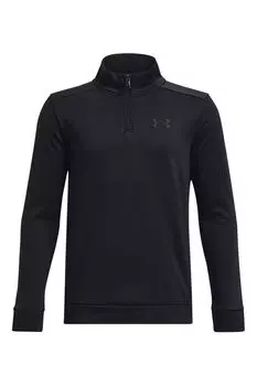 Флисовый свитер на молнии 1/4 Under Armour, черный