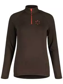 Флисовый свитер NaspaeM Maloja, коричневый