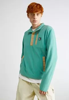 Флисовый свитер NO DESTINATION HALF SNAP Quiksilver, цвет frosty spruce