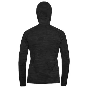 Флисовый свитер Odlo Mid Layer Hoody Essential Thermal, цвет Black Melange