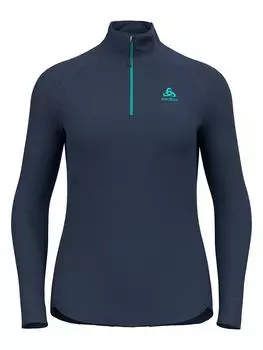 Флисовый свитер Odlo, темно-синий