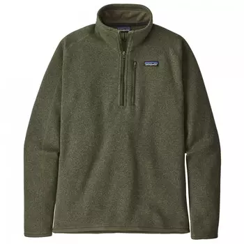 Флисовый свитер Patagonia Better 1/4 Zip, цвет Industrial Green