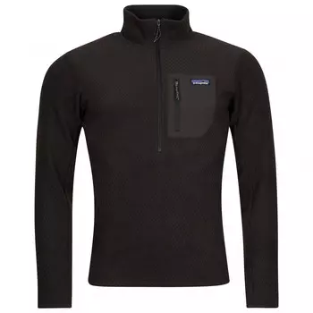 Флисовый свитер Patagonia R1 Air Zip Neck, черный