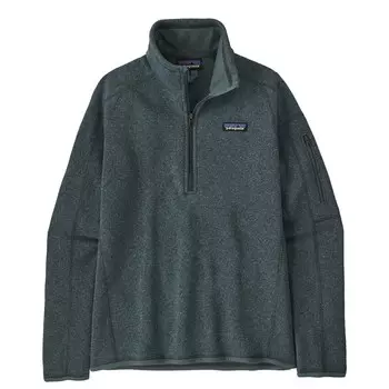 Флисовый свитер Patagonia Women's Better 1/4 Zip, цвет Nouveau Green