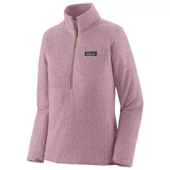 Флисовый свитер Patagonia Women's R1 Air Zip Neck, цвет Milkweed Mauve