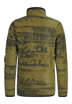 Флисовый свитер Petrol Industries, светло-зеленый