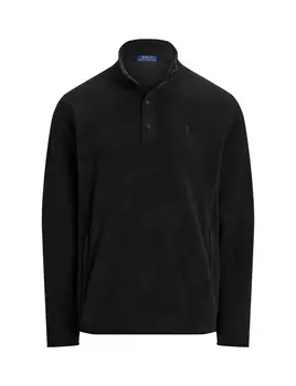 Флисовый свитер Polo Ralph Lauren, черный