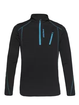 Флисовый свитер Protest HUMANS, черный