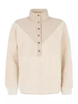 Флисовый свитер Protest PRTCYBER, цвет BambooBeige